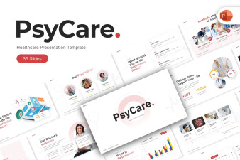 PsyCare PowerPoint Template